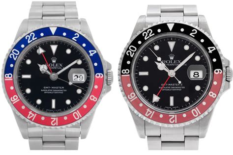 rolex coke vs pepsi|rolex gmt pepsi 16710.